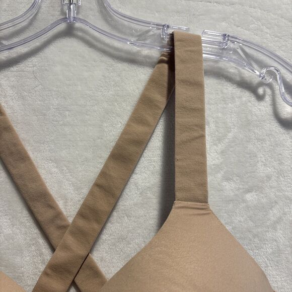 Spanx Women's Smooth Bra-llelujah Lightly Lined Crossback Bra 38DD Beige Nude - Picture 5 of 15